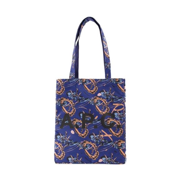 トートバッグ Lou Reversible Shopper Bag - A.P.C. - Synthetic - Blue A.P.C. | Bags | Lou Reversible Shopper Bag Apc Synthetic